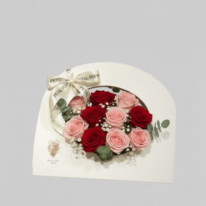 Crimson Rose Flower Carrier